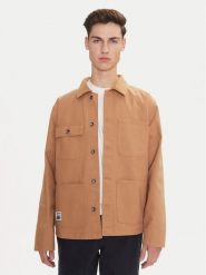 Champion Koszula 220505 Beżowy Loose Fit. Brązowe koszule męskie CHAMPION, m, bez wzorów, z bawełny, bez kołnierzyka, bez ramiączek. Za 289.99 zł.