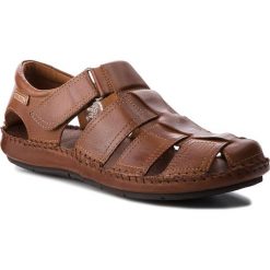 Sandały PIKOLINOS - 06J-5433 Cuero. Brązowe sandały męskie Pikolinos, ze skóry, bez zapięcia. W wyprzedaży za 299.00 zł.