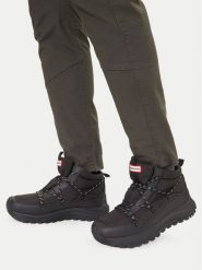 Hunter Trekkingi CEO-H3-090 Czarny. Czarne buty trekkingowe męskie Hunter, bez wzorów, z materiału, bez zapięcia, trekkingowe. Za 399.99 zł.