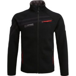 Spyder WENGEN FULL ZIP MID Bluza z polaru black. Czarne bluzy z polaru męskie Spyder, z materiału. W wyprzedaży za 671.20 zł.
