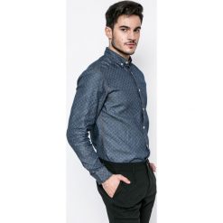 Produkt by Jack & Jones - Koszula. Szare koszule męskie PRODUKT by Jack & Jones, z bawełny, button down, z długim rękawem. W wyprzedaży za 79.90 zł.