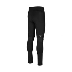 Legginsy męskie DIADORA RUNNING TIGHTS. Czarne legginsy męskie Diadora, m, bez wzorów. Za 129.99 zł.