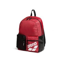 Plecak Sportowy Arena One Go Backpack 30L. Czerwone plecaki męskie ARENA, bez wzorów, z materiału. Za 179.00 zł.
