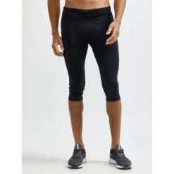 Legginsy Craft adv essence knickers. Czarne legginsy męskie Craft, bez wzorów, na fitness i siłownię. Za 211.00 zł.