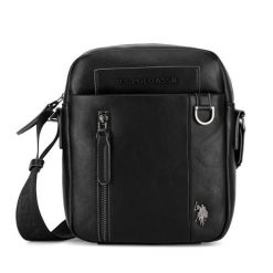 Saszetka U.S. Polo Assn. Czarne torby męskie na ramię U.S. Polo Assn., bez wzorów, młodzieżowe, małe. Za 269.99 zł.