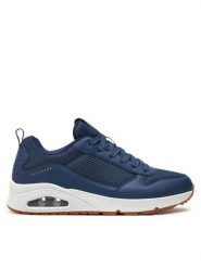 Skechers Sneakersy Fastime 237016/NVY Granatowy. Niebieskie buty sportowe na co dzień męskie Skechers, m, bez wzorów, z materiału, bez ramiączek, bez kaptura. Za 229.99 zł.
