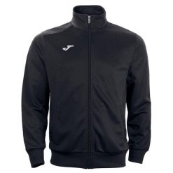 Męska Dresowa Kurtka Piłkarska Combi. Czarne kurtki męskie Joma, m, bez wzorów, z dresówki, sportowe, bez ramiączek, bez kaptura. Za 140.99 zł.