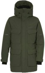 Didriksons vyriška žieminė parka DREW, tamsiai žalia. Parki męskie Refrigue, m, bez wzorów, bez kaptura. Za 1,152.85 zł.