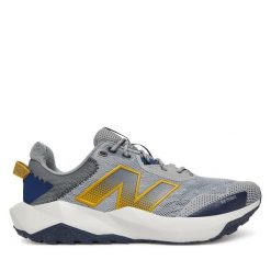 Buty do biegania New Balance. Szare buty do biegania męskie New Balance, bez wzorów, bez zapięcia, do biegania. Za 379.99 zł.