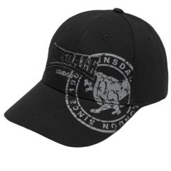 Czapka Lonsdale Leiston. Czarne czapki męskie Lonsdale, bez wzorów, sportowe. Za 176.50 zł.