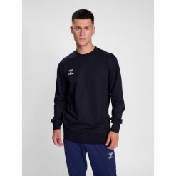 Bluza hmlGO 2.0 SWEATSHIRT. Czarne bluzy nierozpinane męskie HUMMEL, s, bez wzorów, sportowe, bez ramiączek, bez kaptura. Za 191.00 zł.