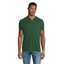 Męska Koszulka Polo Planet. Zielone koszulki polo męskie SOL'S, m, bez wzorów, sportowe, bez kołnierzyka, bez ramiączek. Za 73.99 zł.