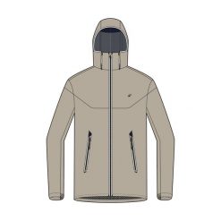 Kurtka żeglarska męska Decathlon Sailing 100. Brązowe kurtki męskie Decathlon, m, bez wzorów, z materiału, sportowe, bez ramiączek, bez kaptura. Za 129.99 zł.