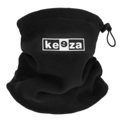 Komin polarowy Keeza Hiber. Czarne szaliki męskie KEEZA, bez wzorów, z polaru. Za 26.00 zł.