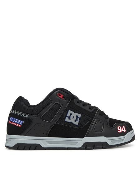 DC Sneakersy STAG DC01813063 Czarny. Czarne buty sportowe na co dzień męskie DC, m, bez wzorów, z materiału, bez ramiączek, bez kaptura. Za 299.99 zł.