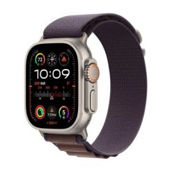 Smartwatch Apple Watch Ultra 2 GPS + Cellular 49mm Titanium Case Alpine Loop Medium Fioletowy (MRET3WB/A). Fioletowe zegarki smartwatch Apple. Za 3,518.75 zł.