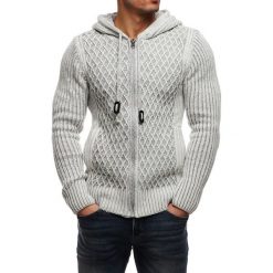 Męska bluza MARKOS GREY. Szare bluzy nierozpinane męskie Męska bluza MARKOS GREY, l, bez wzorów, bez ramiączek, bez kaptura. W wyprzedaży za 69.00 zł.