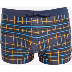 Speedo - Kąpielówki. Niebieskie kąpielówki męskie SPEEDO, bez wzorów, z elastanu. W wyprzedaży za 49.90 zł.