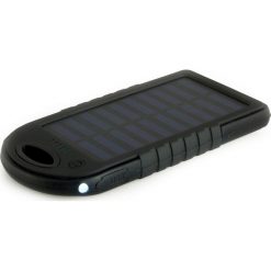 Powerbank PowerNeed 5000mAh z panelem solarnym 1.2W (S5000B). Powerbanki marki PowerNeed. Za 83.30 zł.