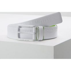 BOSS ATHLEISURE TOLUCA Pasek white. Białe paski męskie BOSS ATHLEISURE, w paski, z materiału, casualowe. Za 349.00 zł.