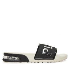 Klapki Plein Sport. Czarne klapki i japonki męskie Plein Sport, bez wzorów. Za 429.99 zł.