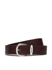Wrangler Pasek Męski 50X1AC Brązowy. Brązowe paski męskie Wrangler, bez wzorów, ze skóry. Za 189.99 zł.