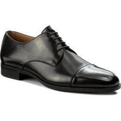 Półbuty BOSS - Kensington 50379826 10201996 01 Black 001. Eleganckie półbuty męskie Boss. W wyprzedaży za 649.00 zł.