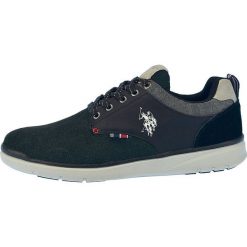 U.S. POLO ASSN. tenisówki męskie Verter 1, 41 czarne. Czarne trampki męskie U.S. Polo Assn., bez wzorów, bez zapięcia. Za 339.00 zł.