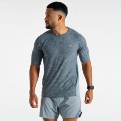 Koszulka męska sportowa Dare 2B Power Up Tee. Fioletowe t-shirty sportowe męskie Dare 2B, l, bez wzorów, sportowe, bez ramiączek. W wyprzedaży za 79.99 zł.