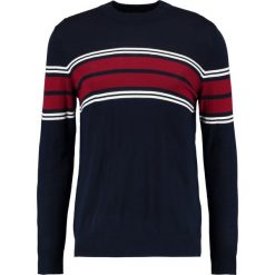 Samsøe & Samsøe GEOFFREY ON Sweter rhubarb. Niebieskie kardigany męskie Samsøe & Samsøe, z materiału. W wyprzedaży za 399.20 zł.