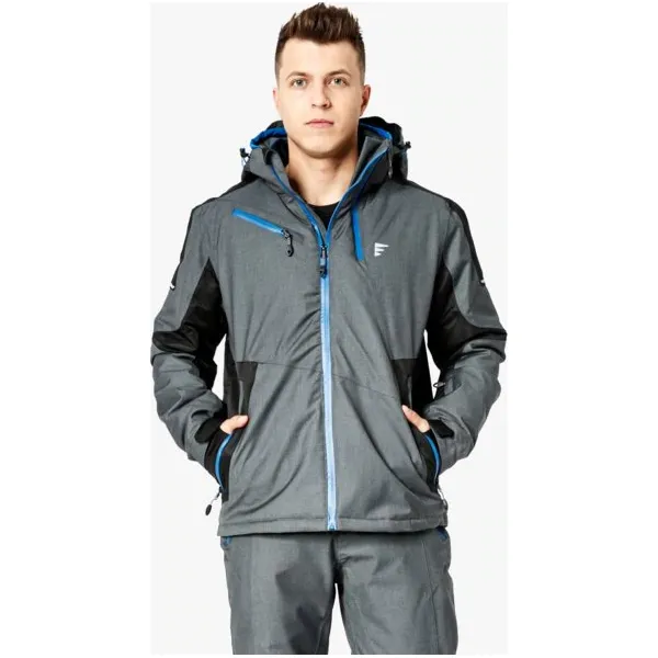 Feewear Kurtka Icefield , szary, rozmiar XXL. Szare kurtki męskie Feewear, na zimę, m, bez wzorów, z materiału, bez ramiączek, bez kaptura. W wyprzedaży za 249.99 zł.