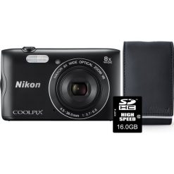 Nikon Coolpix A300 Aparat. Aparaty kompaktowe NIKON. W wyprzedaży za 678.05 zł.