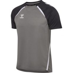 Koszulka sportowa T-shirt Hummel hml Lead 2.0 Jersey. Czarne t-shirty sportowe męskie HUMMEL, m, bez wzorów, z jersey, sportowe, bez ramiączek. Za 100.00 zł.
