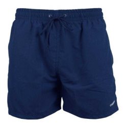 Szorty Kąpielowe Męskie 300/400. Niebieskie kąpielówki męskie CROWELL, m, bez wzorów. Za 99.99 zł.