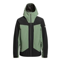 Kurtka snowboardowa męska Quiksilver Muldrow. Czarne kurtki narciarskie i snowboardowe męskie Quiksilver, na zimę, m, bez wzorów, bez kaptura, narciarskie. Za 759.99 zł.