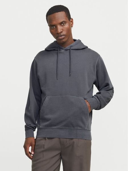 Jack & Jones Bluza Charge 12268272 Szary Loose Fit. Szare bluzy nierozpinane męskie Jack & Jones, m, bez wzorów, z bawełny, bez ramiączek, bez kaptura. Za 89.99 zł.