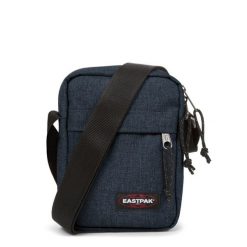 Torba na ramię Eastpak The One. Niebieskie torby męskie na ramię Eastpak, bez wzorów, z jeansu, sportowe, na ramię. Za 109.99 zł.