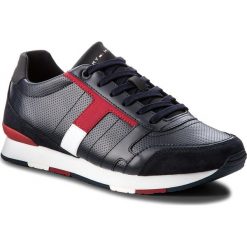 Sneakersy TOMMY HILFIGER - Corporate Leather Mix Sneaker FM0FM01899 Midnight 403. Buty sportowe na co dzień męskie marki KALENJI. W wyprzedaży za 309.00 zł.