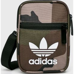 Adidas Originals - Saszetka. Szare torby męskie na ramię marki Adidas Originals, w paski, z materiału, casualowe. Za 79.90 zł.