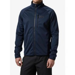 Kurtka polarowa męska Helly Hansen HP Windproof Fleece 2.0. Niebieskie kurtki męskie Helly Hansen, m, bez wzorów, z polaru, sportowe, bez ramiączek, bez kaptura. Za 497.99 zł.