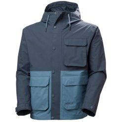 Kurtka wodoodporna Helly Hansen Escape Utility. Niebieskie kurtki męskie Helly Hansen, m, bez wzorów, eleganckie, bez ramiączek, bez kaptura. Za 884.50 zł.
