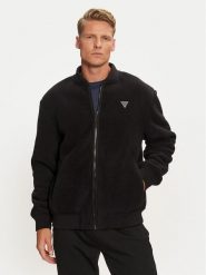 Guess Kurtka przejściowa Keid Z4BL04 KCEB0 Czarny Regular Fit. Czarne kurtki męskie Guess, m, z aplikacjami, z syntetyku, bez ramiączek, bez kaptura. Za 379.99 zł.