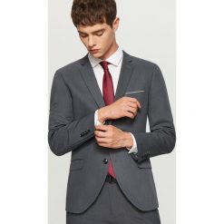 Marynarka garniturowa slim fit - Szary. Marynarki męskie marki Reserved. W wyprzedaży za 119.99 zł.