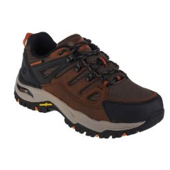 Buty trekkingowe męskie Skechers Arch Fit Dawson Argosa. Brązowe buty trekkingowe męskie Skechers, bez wzorów, z materiału, bez zapięcia, trekkingowe, skechers sport. Za 399.99 zł.