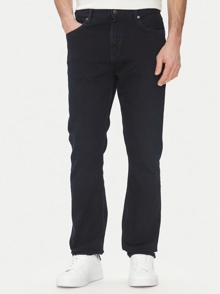 Tommy Hilfiger Jeansy MW0MW39039 Granatowy Regular Fit. Niebieskie jeansy męskie Tommy Hilfiger, bez wzorów, z bawełny. Za 309.99 zł.