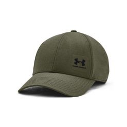 Czapka męska Under Armour ArmourVent Stretch Fit. Zielone czapki męskie Under Armour, bez wzorów, sportowe. Za 97.00 zł.