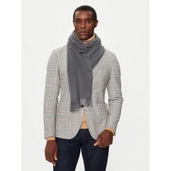 Szalik Tommy Hilfiger. Szare szaliki męskie Tommy Hilfiger, bez wzorów. Za 749.99 zł.