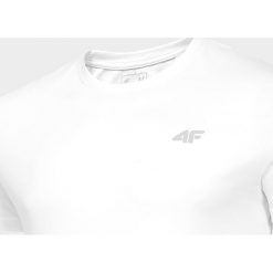 T-shirt męski TSM002 - biały. T-shirty męskie 4f. Za 39.99 zł.