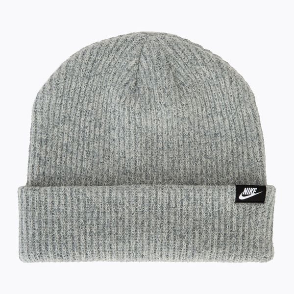 Czapka zimowa Nike Terra Futura 365 Short-Cuff. Szare czapki męskie Nike, na zimę, bez wzorów, sportowe. Za 99.00 zł.