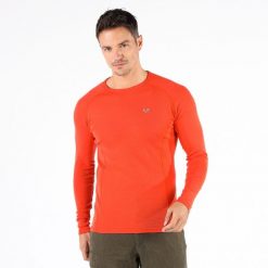 Koszulka termoaktywna męska Woolona Remus z długim rękawem 100% Merino. Brązowe bielizna termoaktywna męska WOOLONA, m, bez wzorów, z wełny, bez ramiączek. W wyprzedaży za 306.00 zł.